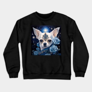 Enigmatic Chihuahua Crewneck Sweatshirt